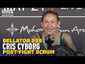 Bellator 259: Cris Cyborg Explains Cat Zingano Callout Following TKO Win - MMA Fighting