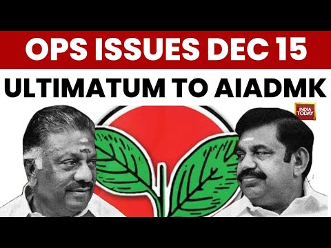 OPS In Delhi: Meets BJP Leaders, Issues Dec 15 Ultimatum For AIADMK Unification Or New Party