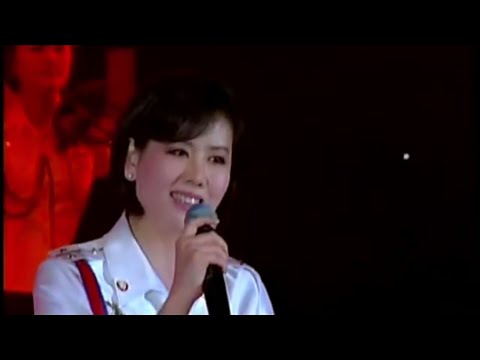 MORANBONG모란봉악단  Pfingstrosenhügel- Fly High,  Our Party Flag