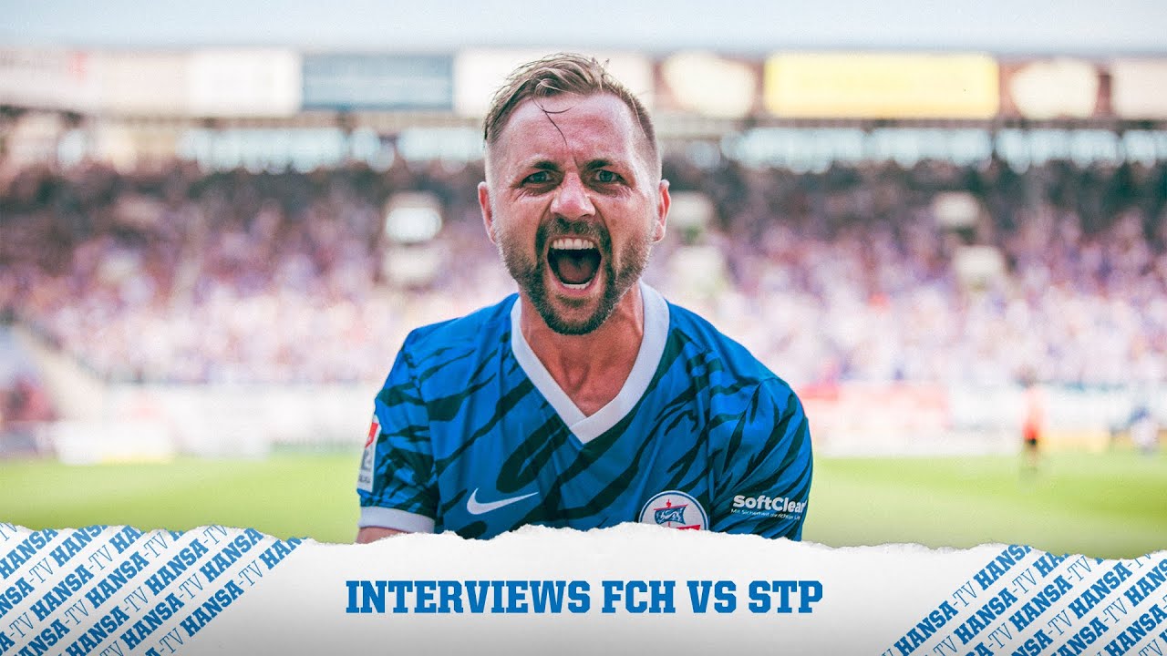 Interviews nach dem Spiel gegen FC St. Pauli