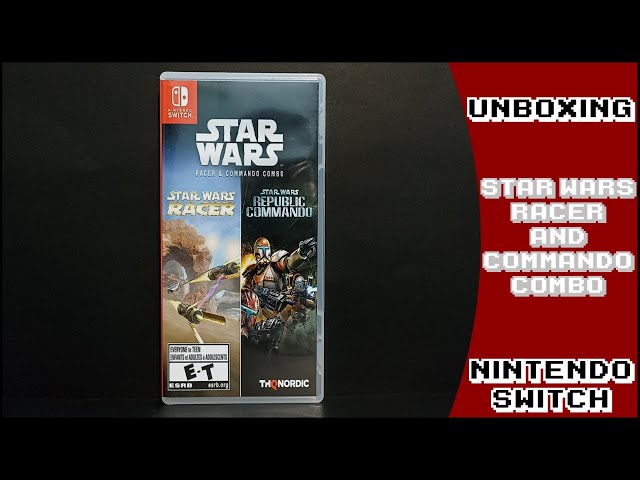 Vídeo relacionado con Star Wars Racer and Commando Combo - Nintendo Switch