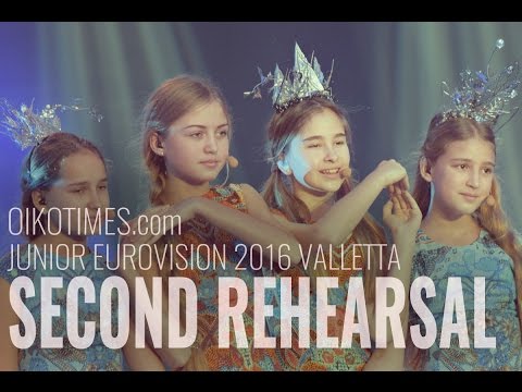 oikotimes.com: Russia Second Rehearsal at Junior Eurovision 2016