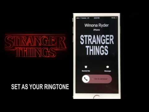 Stranger Things Theme Ringtone Video