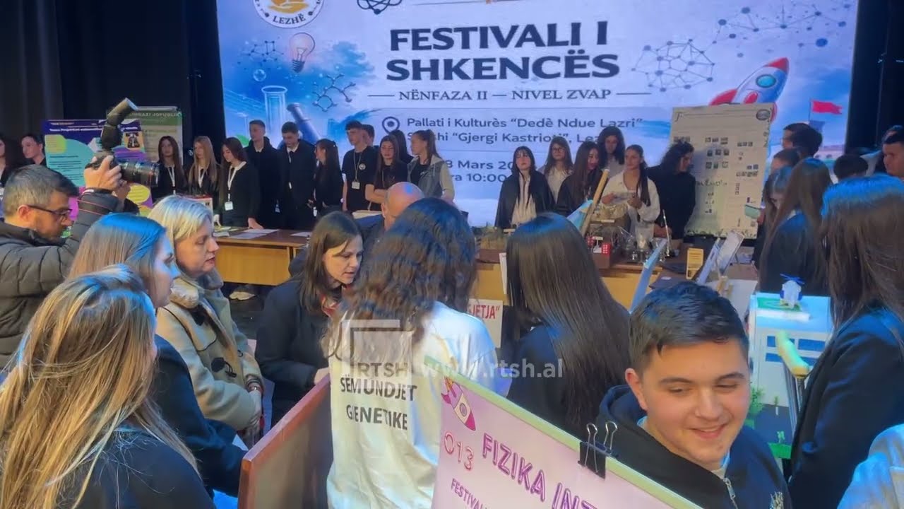 Festivali i Shkencës në Lezhë, nxënësit prezantuan projekte me zgjidhje konkrete për komunitetin