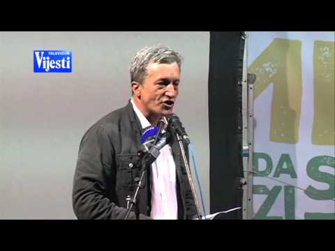 PROTEST SEDMA NOĆ - TV VIJESTI 03.10.2015.