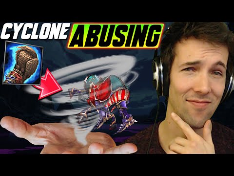 Wand of Cyclone has many great uses... - WC3