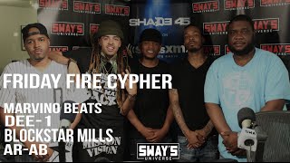 Friday Fire Cypher: Dee-1, Blockstar Mills & Ar-Ab Freestyle over Marvino Beats Production