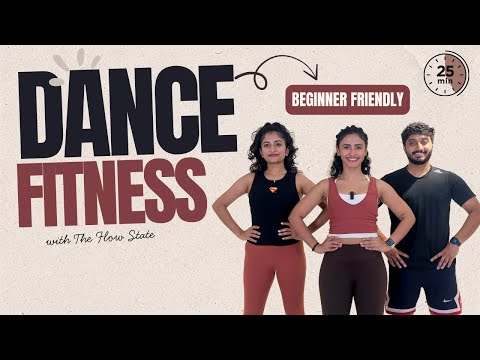 25-Min Dance Fitness Workout | Beginner Friendly | Active Recovery Workout | The Flow State