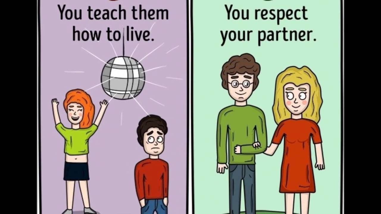 Bad vs Good Relationship goals.Simple,Explicitly and Funny pictures