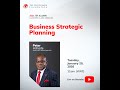 Topic Business Strategy Planning