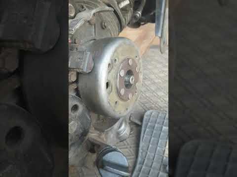 How not to remove scooter flywheel #shorts