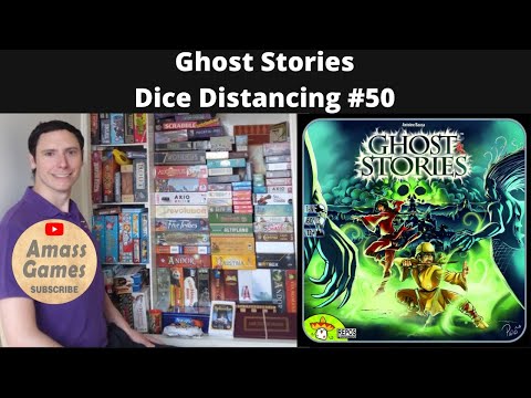 Ghost Stories dice Distancing#50 how far do dice roll?  by * AmassGames *