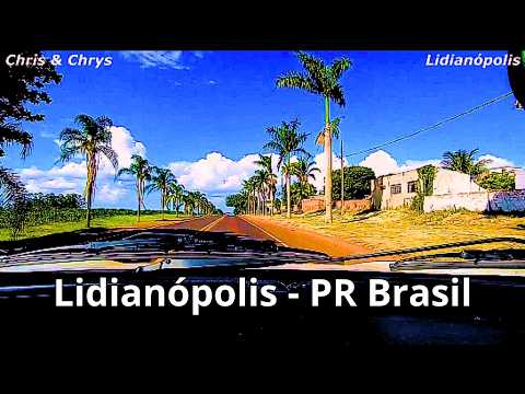 Passando por Lidianópolis, nos 2 sentidos - PR Brasil