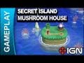 New Super Mario Bros. U Secret Island Mushroom House - Gameplay