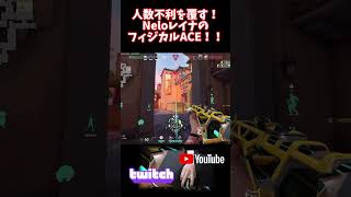 サイト内をロードローラーするNeloレイナ #shorts  #valorantclips