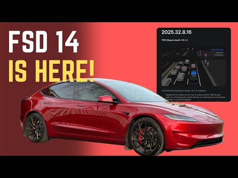 FSD 14 First Drive on My 2025 Model 3 Performance – Real-World Test & Thoughts