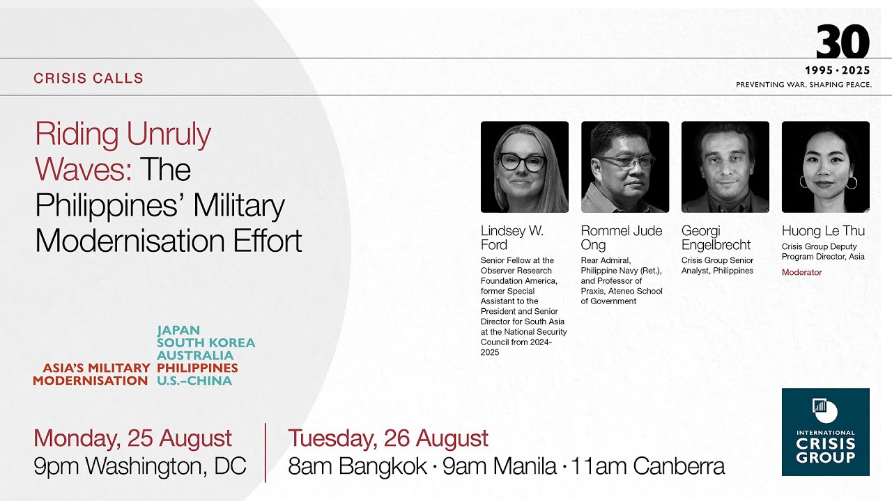 Riding Unruly Waves: The Philippines’ Military Modernisation Effort