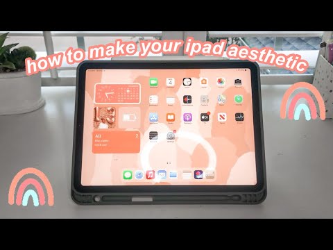 HOW TO MAKE YOUR IPAD AESTHETIC | organization + customization tips + my favorite accessories