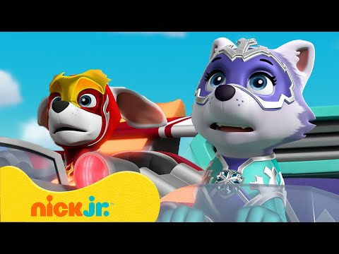 PAW Patrol | ¡Mighty Pups misiones de fuego y hielo! | Nick Jr. en Español