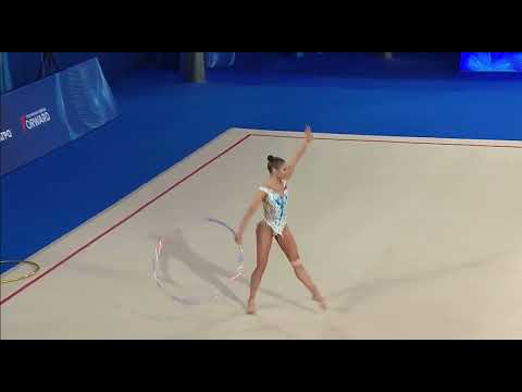 Vladislava Nikolaenko hoop final 2025 🥈 28.35