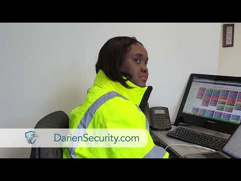 Darien Security Services video.