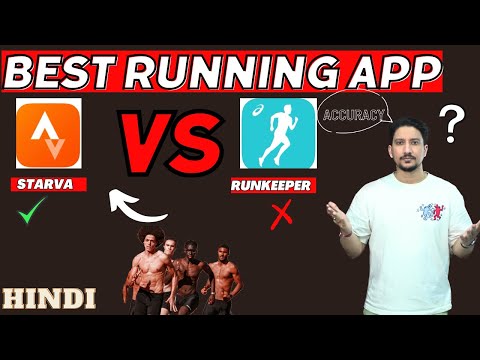 Best Running App | Starva vs RUNKEEPER Accurate | 2023 | Hindi