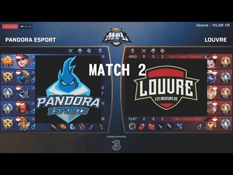 LOUVRE vs PANDORA ESPORTS - MPL MATCH 2 WEEK 4 DAY 2
