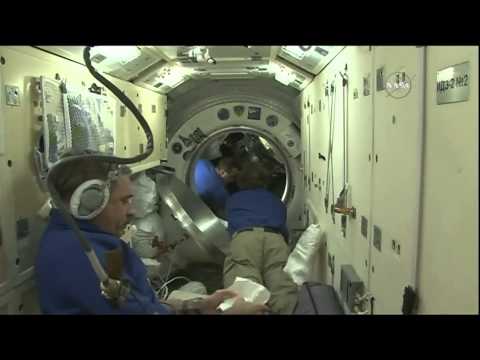 ISS Expedition 43 Farewells and Hatch Closure