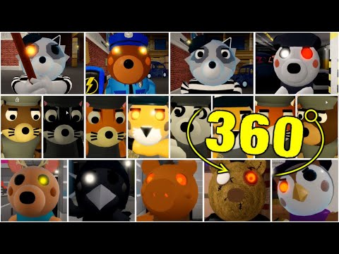 ROBLOX PIGGY 2 ALL JUMPSCARES 360