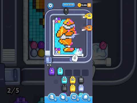 Pixel Flow Level 2530 Walkthrough