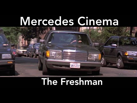 The Freshman - Marlon Brando & Matthew Broderick - Mercedes-Benz 560SEL W126 movie Clip