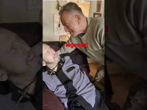 bruce springsteen visits shane macgowan of the pogues in ireland. shane is having ill health issues.