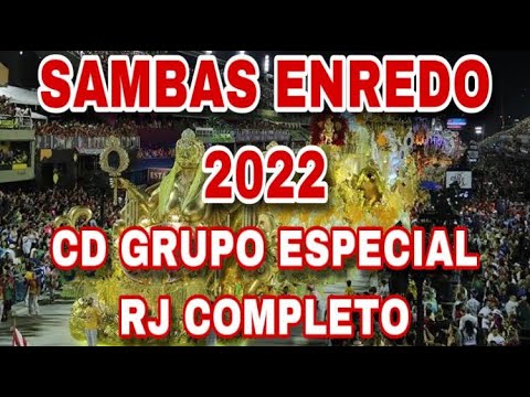CD Sambas de Enredo 2022 (SAMBAS CAMPEÕES) GRUPO ESPECIAL Rio de Janeiro