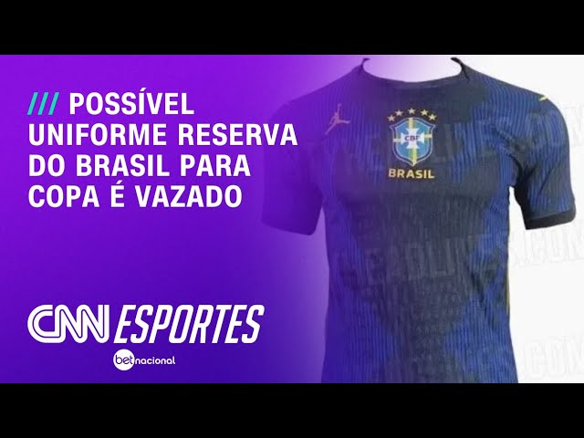 Possível uniforme reserva do Brasil para Copa do Mundo é vazado | CNN NOVO DIA