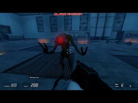 Entropy: Zero 2 (Half-Life 2 mod) Final fight with Combine advisor with friendly Vortigaunts