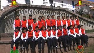 VILLANCICO DE CUZCO En Belen No Habian Campanas  COLEGIO la Merced .mpg