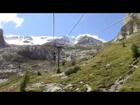 Fedaia e Marmolada dalla cestovia Graffer "Fedaia - Pian dei Fiacconi"