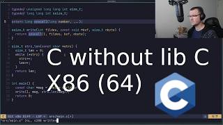 C without lib C - nostdlib-C (X86_64) - Part 1