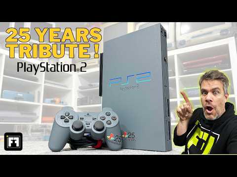 Umbau einer PS2 zur 25th Anniversary Edition | Komplett individuell gestaltet