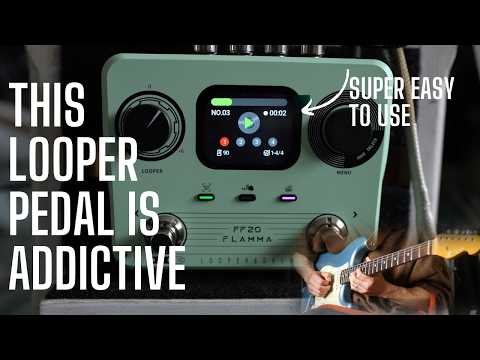 FLAMMA FF20 Stereo Looper Drum Machine with US Power Supply Mint Green 2025 - New image 6
