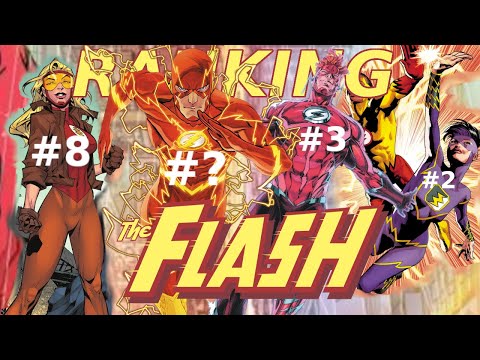 Ranking Every Member of the Flash Family | Best Speedsters in DC Comics