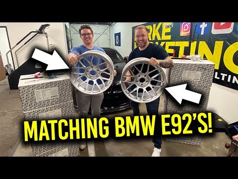 I bought my employee his dream wheels! (BMW E92)