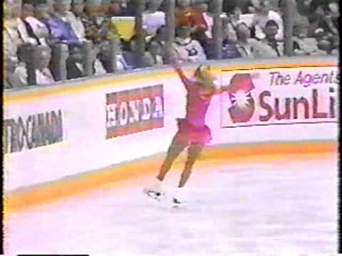 Karen Preston 1991 Skate Canada FP