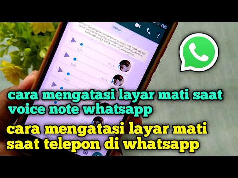 How to fix a dead screen when making a WhatsApp voice note | How to fix a dead screen when making...