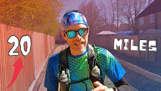 Marathon Training | Brighton Marathon 2022 | WEEK 13 |  20 MILER