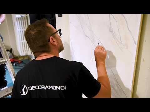 Come fare l'effetto marmo con venetian plaster stucco veneziano.