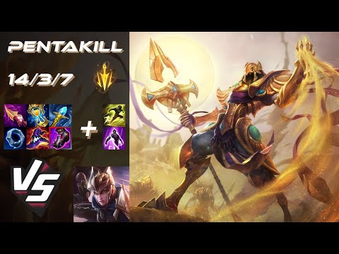 MID Azir vs Quinn [PENTAKILL] - EU Challenger Patch 25.S2.7