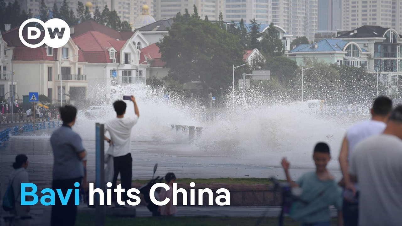 Video: Typhoon Bavi impacts eastern China, experts discuss El Niño and storm risks