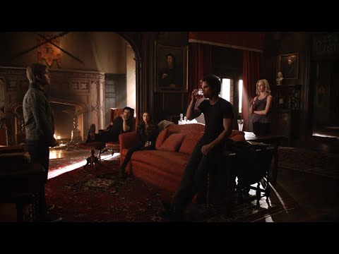 TVD 5x18 - The visions are drawing Stefan and Elena together and drawing them to the Travelers | HD