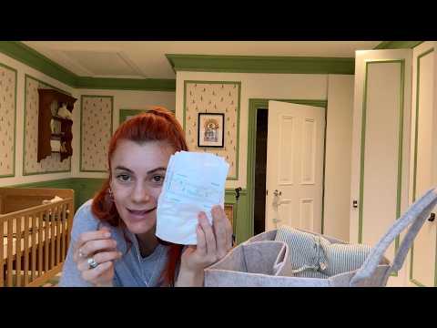 weekend at home with us organising for the arrival of baby and the finished nursery